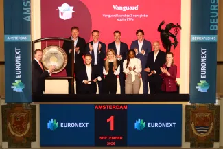 Vanguard celebrates launch of new ETF suite
