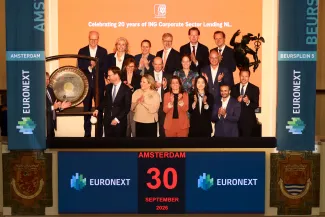 ING Corporate Sector Lending NL, 20th Anniversary