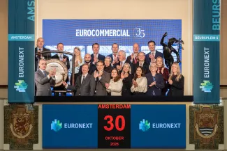 Eurocommercial Properties celebrates 35 years listed