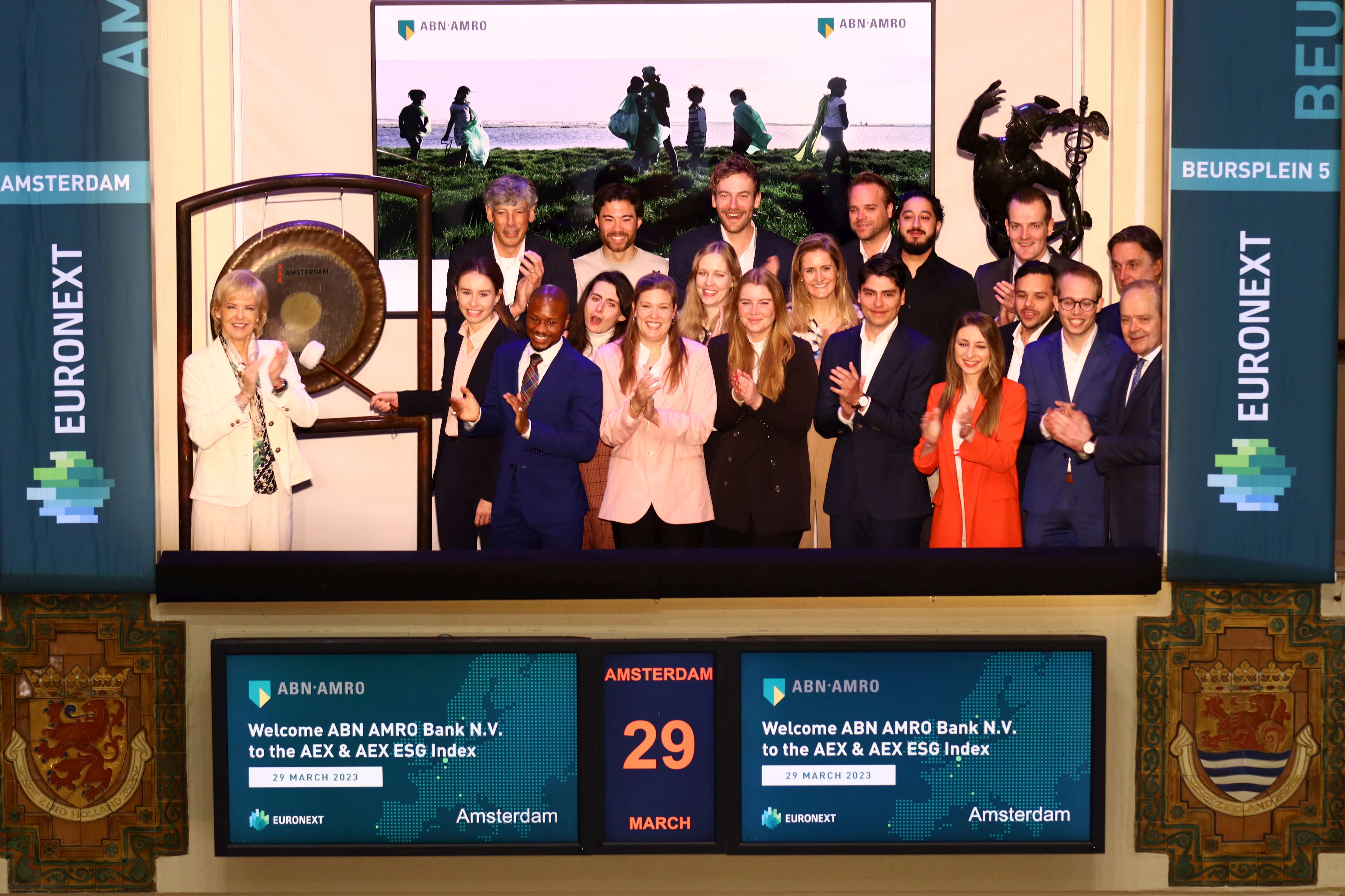ABN AMRO Bank N.V. accessing the AEX and AEX ESG Index