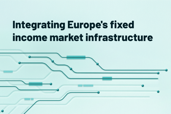 Visual representation of the fixed income value chain