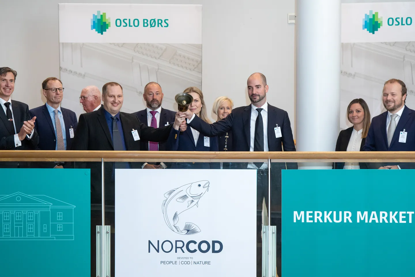 Norcod admitted to trading on Merkur Market
