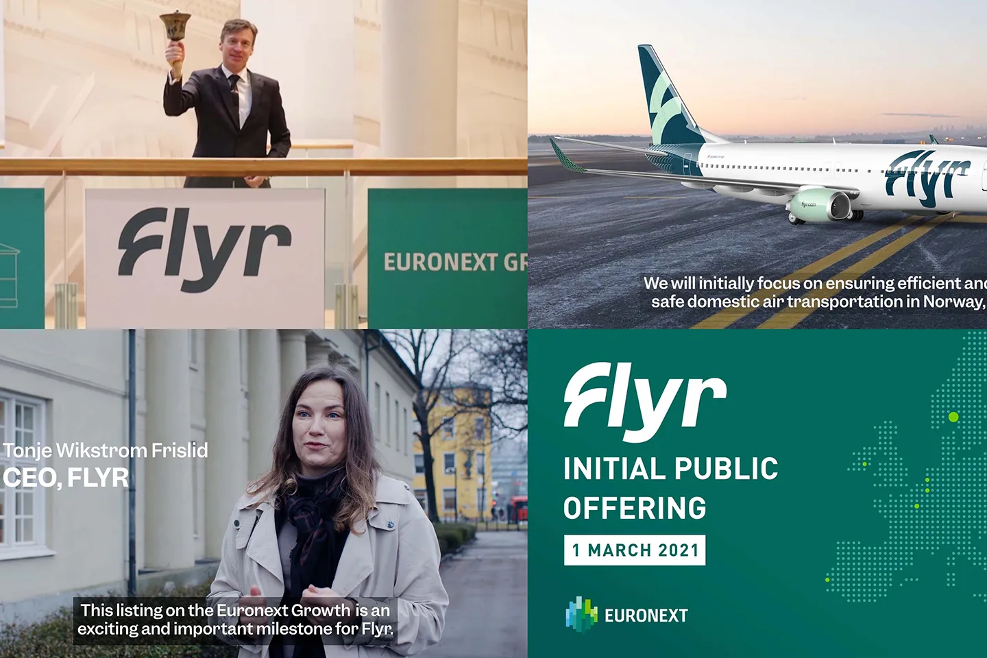 Flyr admitted to trading on Euronext Growth Oslo