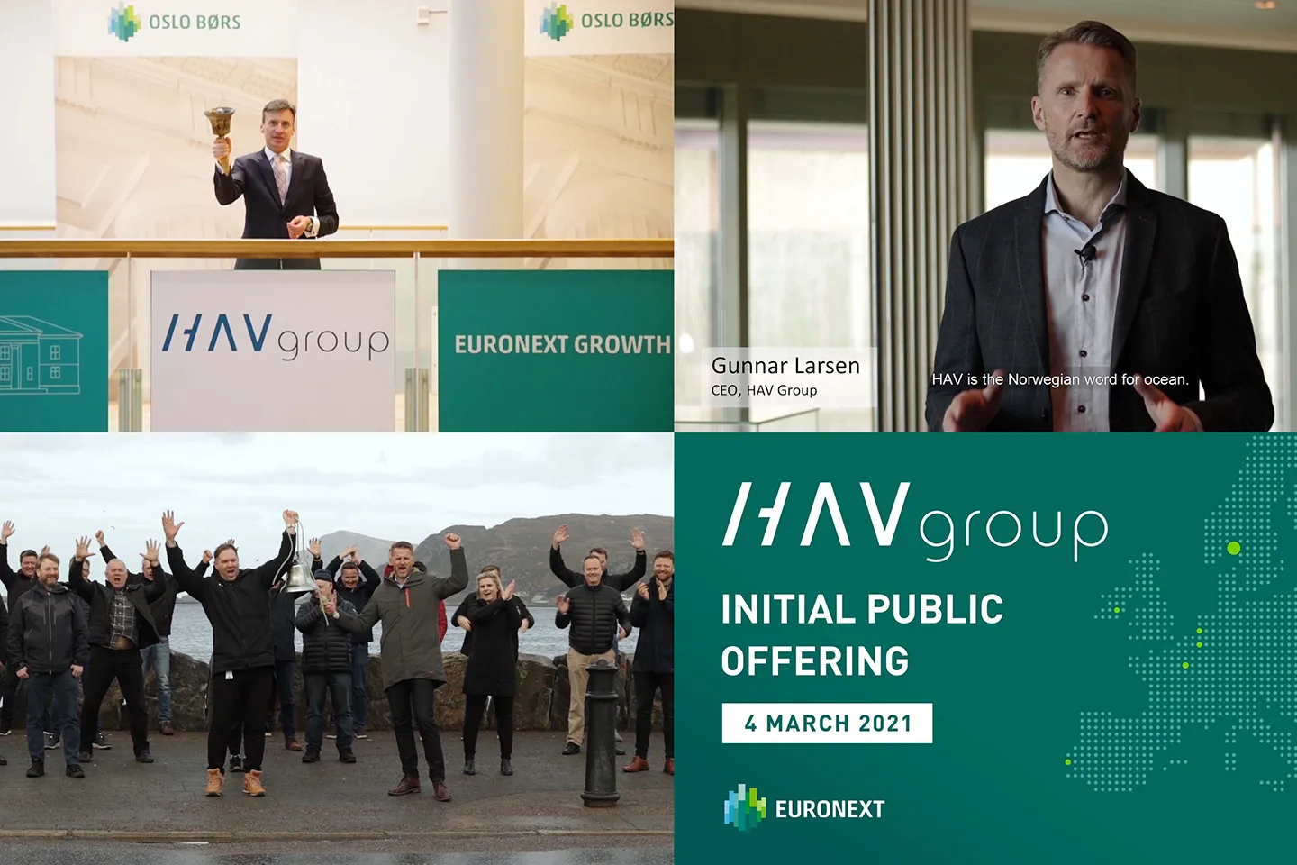 HAV admitted to trading on Euronext Growth Oslo