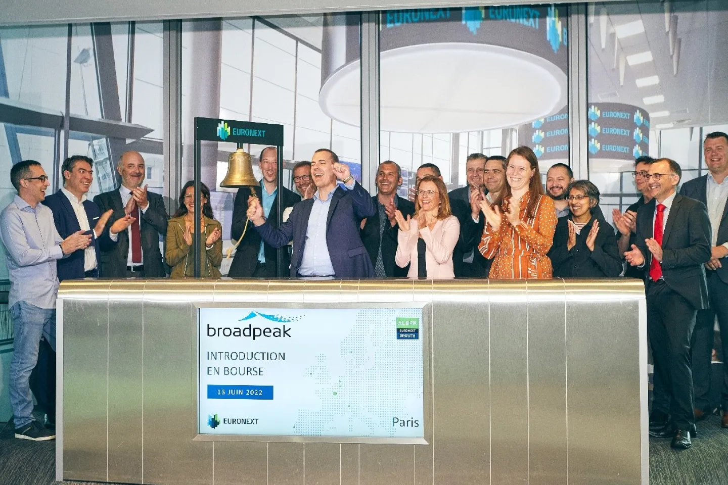Broadpeak lists on Euronext Growth Paris