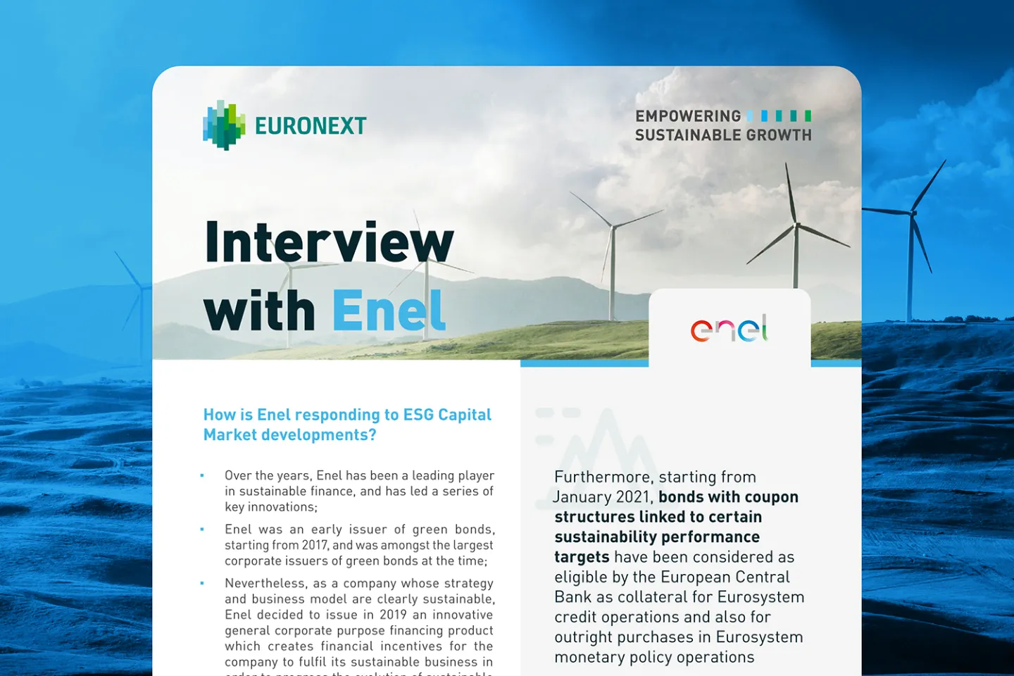 ENEL INTERVIEW