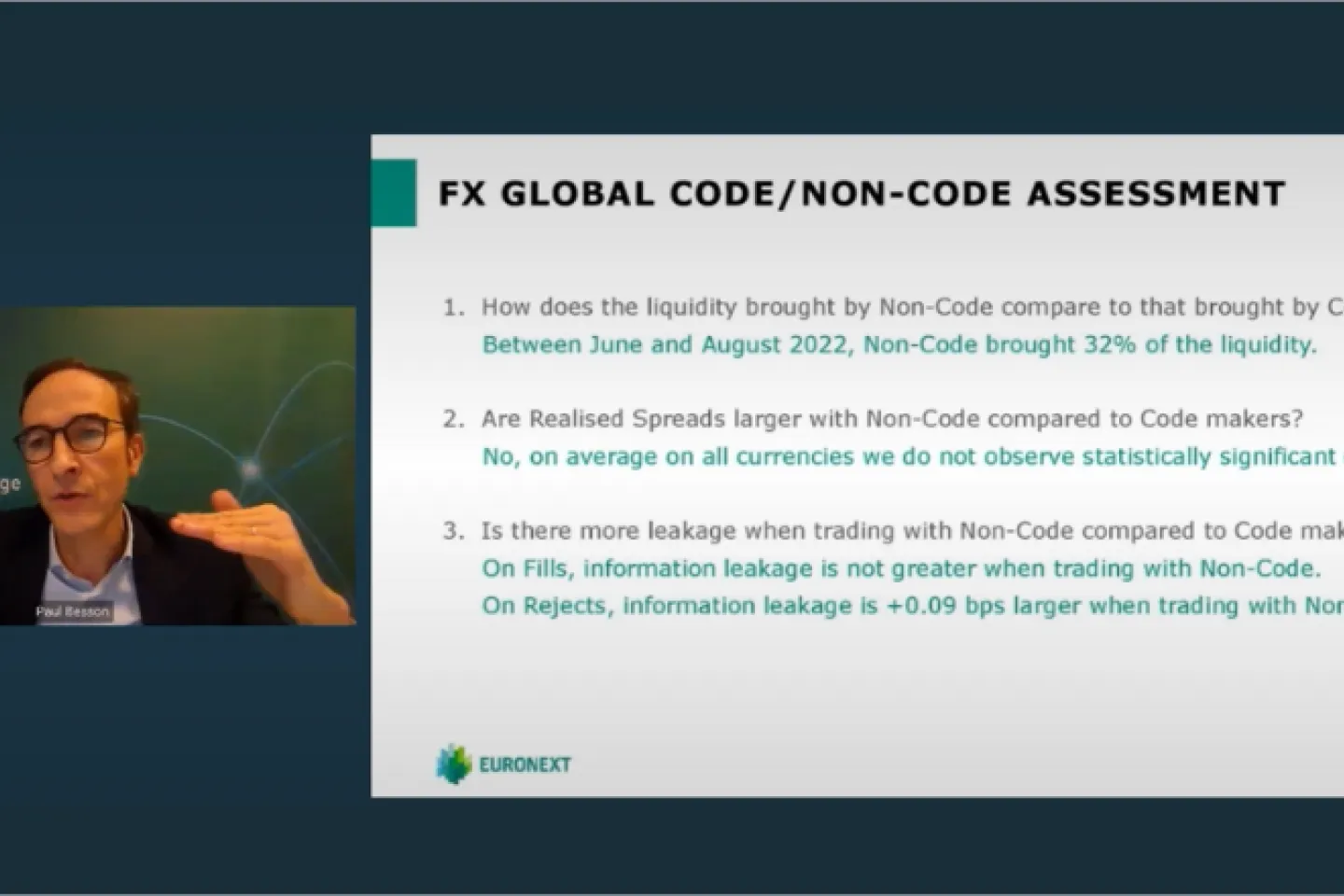 fx code vs non-code