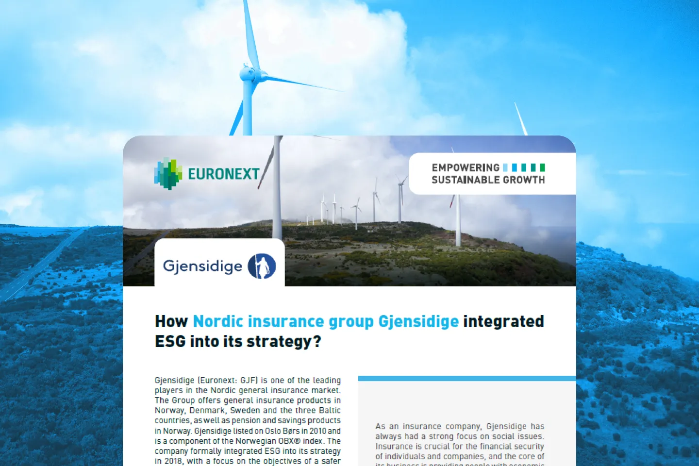 case study gjensidige