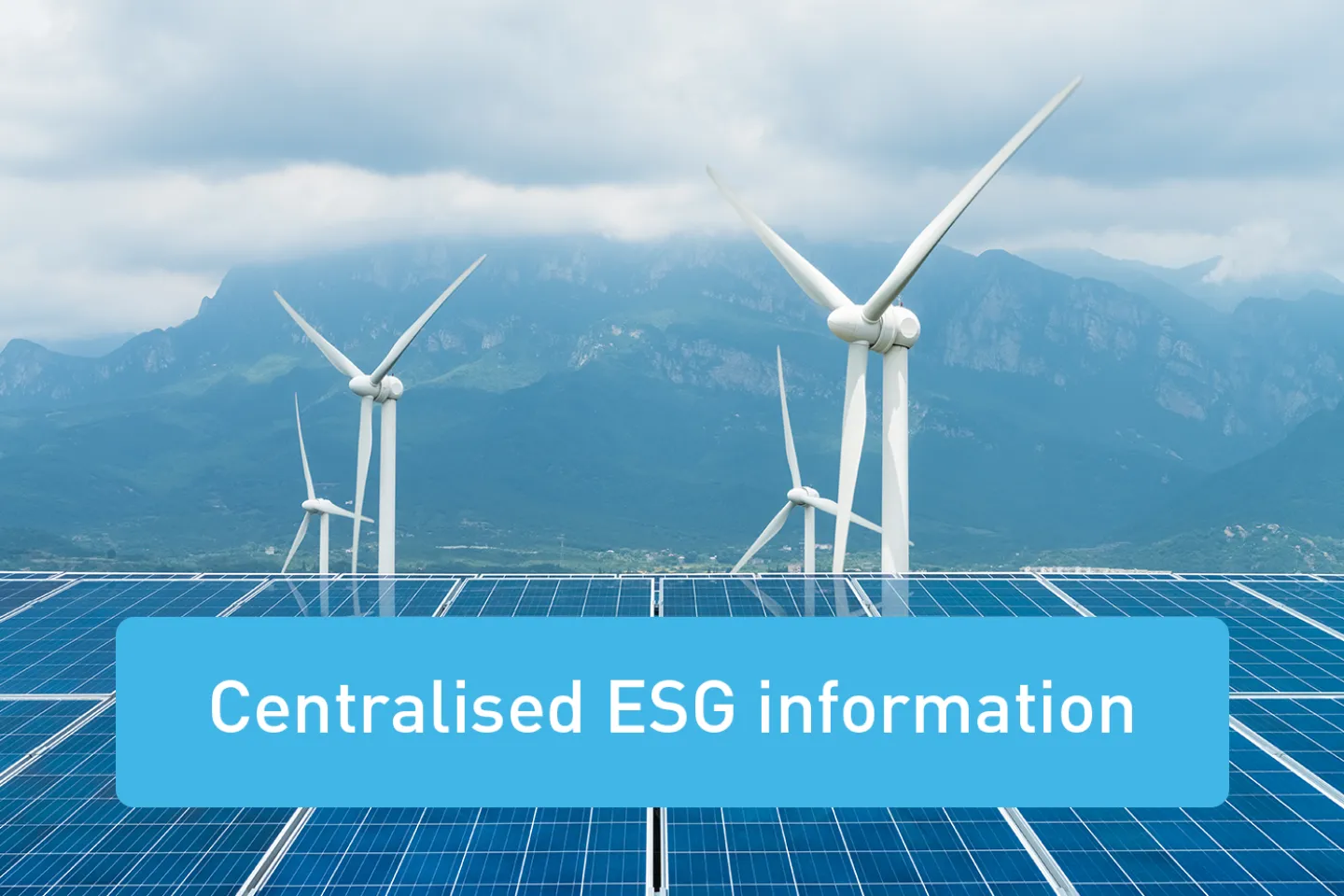 centralised esg information