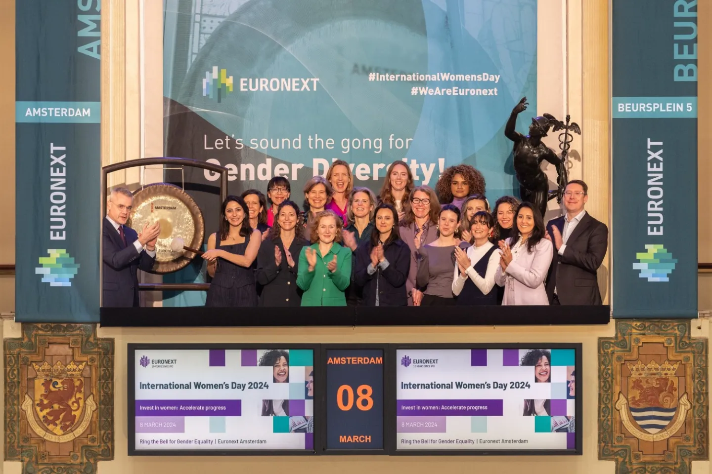 Euronext International Women's Day Amsterdam