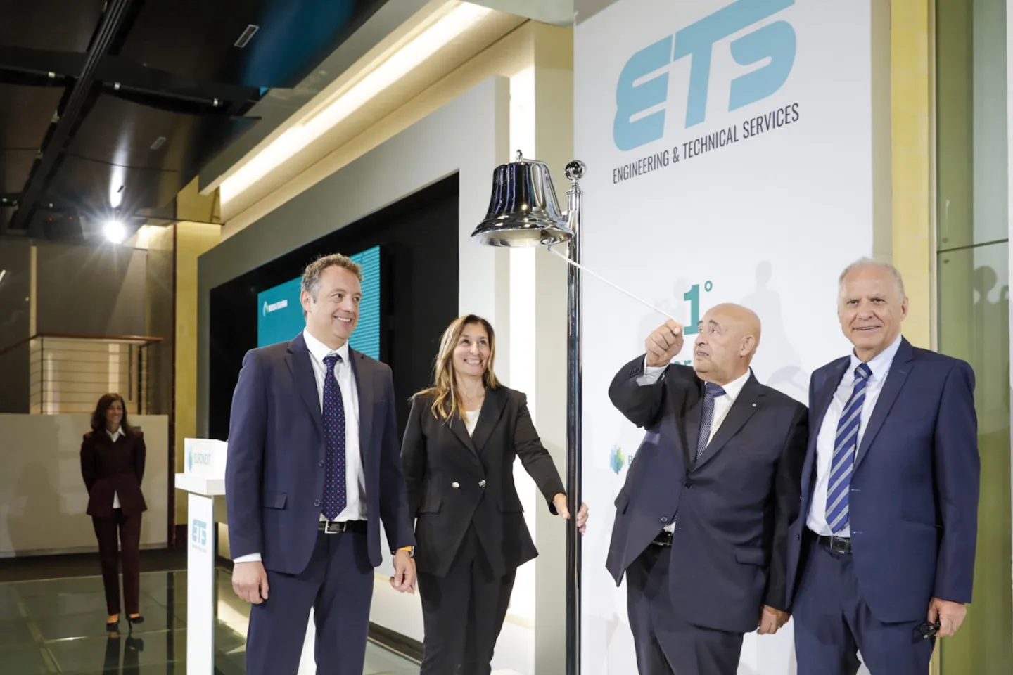 ETS ring the bell