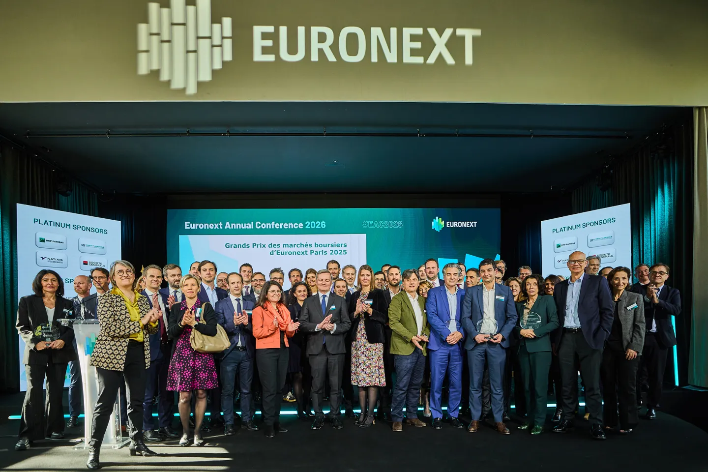 The Euronext Awards highlighted excellence across Paris’s capital markets