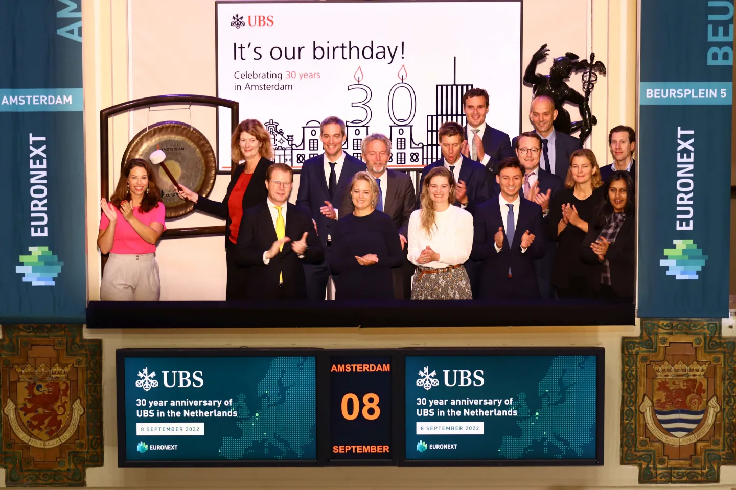UBS Asset Management - Euronext Amsterdam