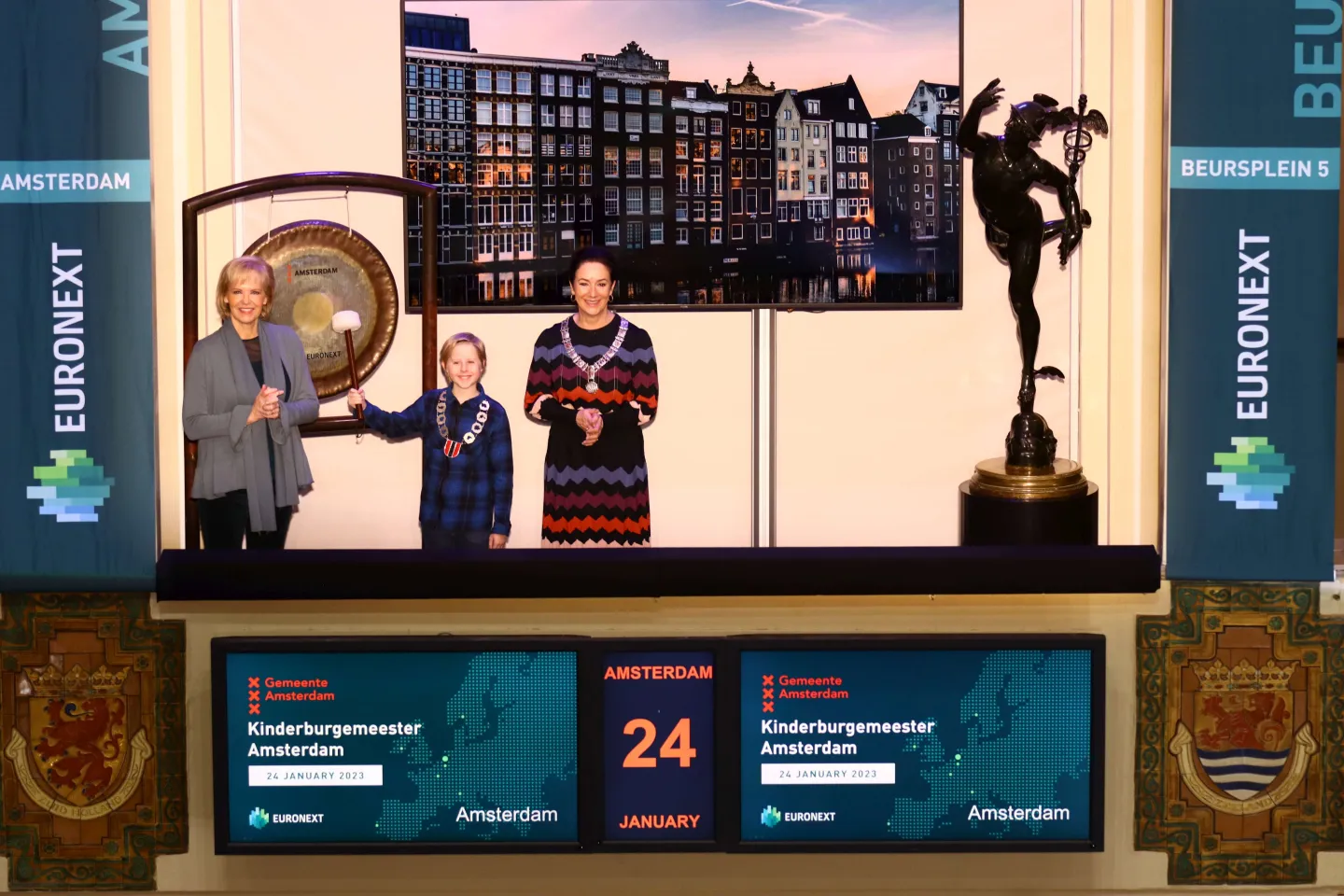 Children’s Mayor of Amsterdam 2023 - Euronext Amsterdam