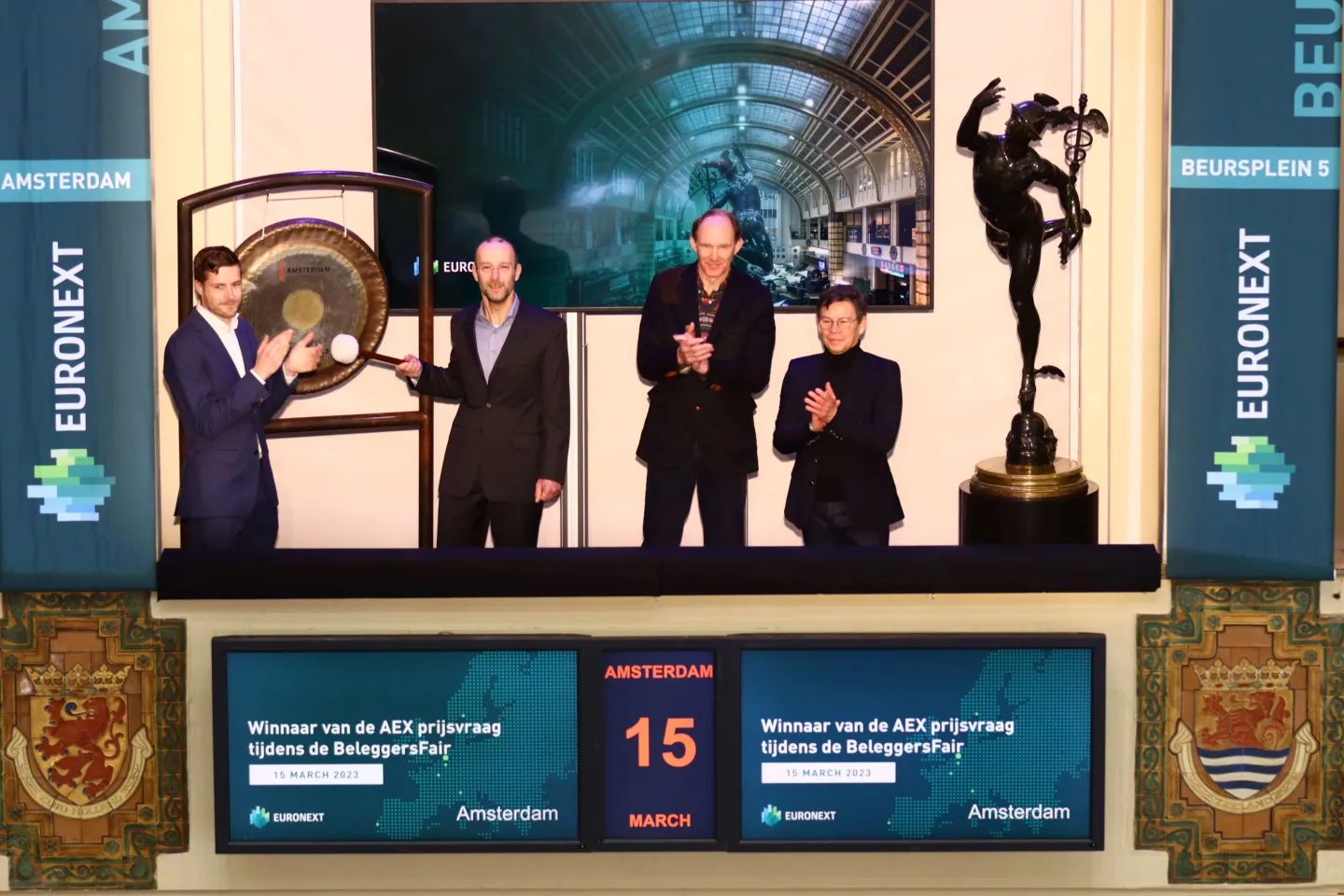 Winnaar AEX Prijsvraag - Euronext Amsterdam