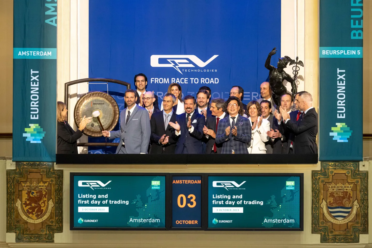 Listing of QEV Technologies