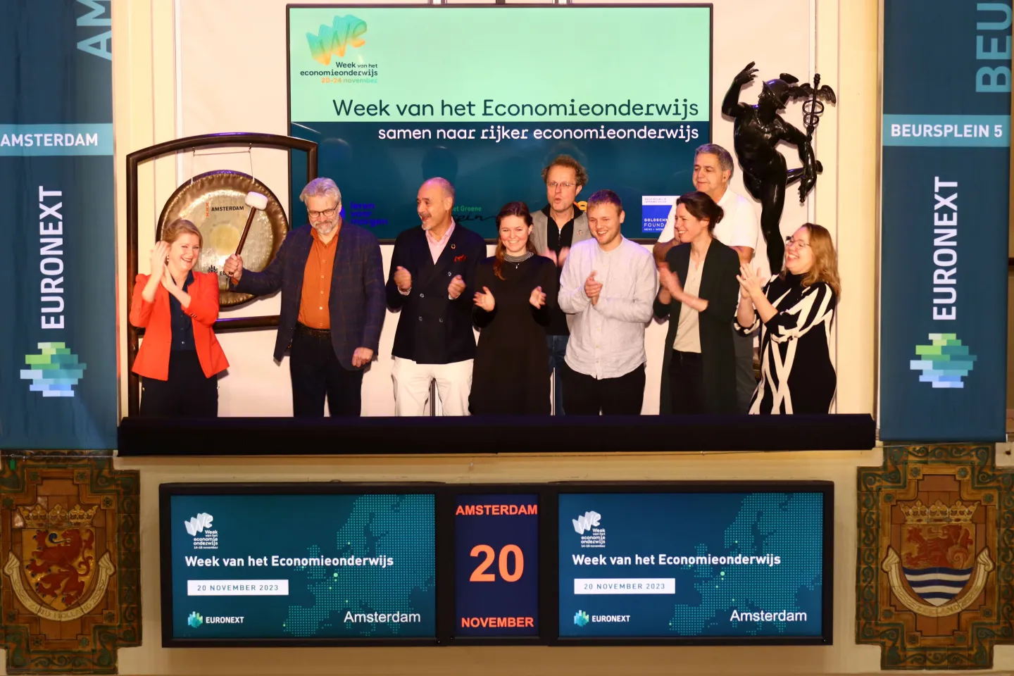 Week van Economieonderwijs - Euronext Amsterdam