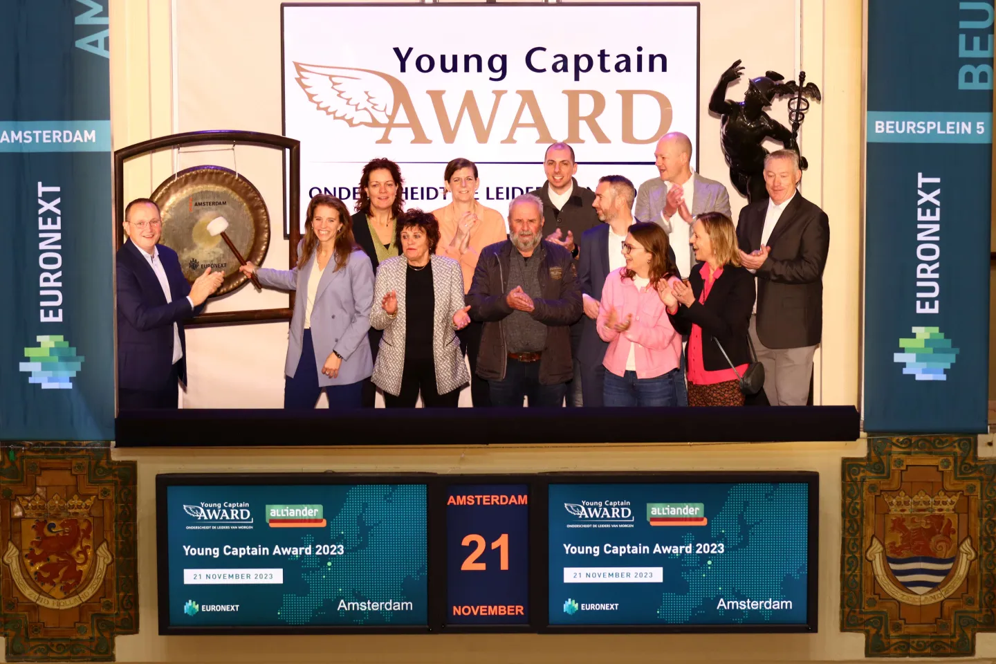 Young Captain Award 2023 - Euronext Amsterdam
