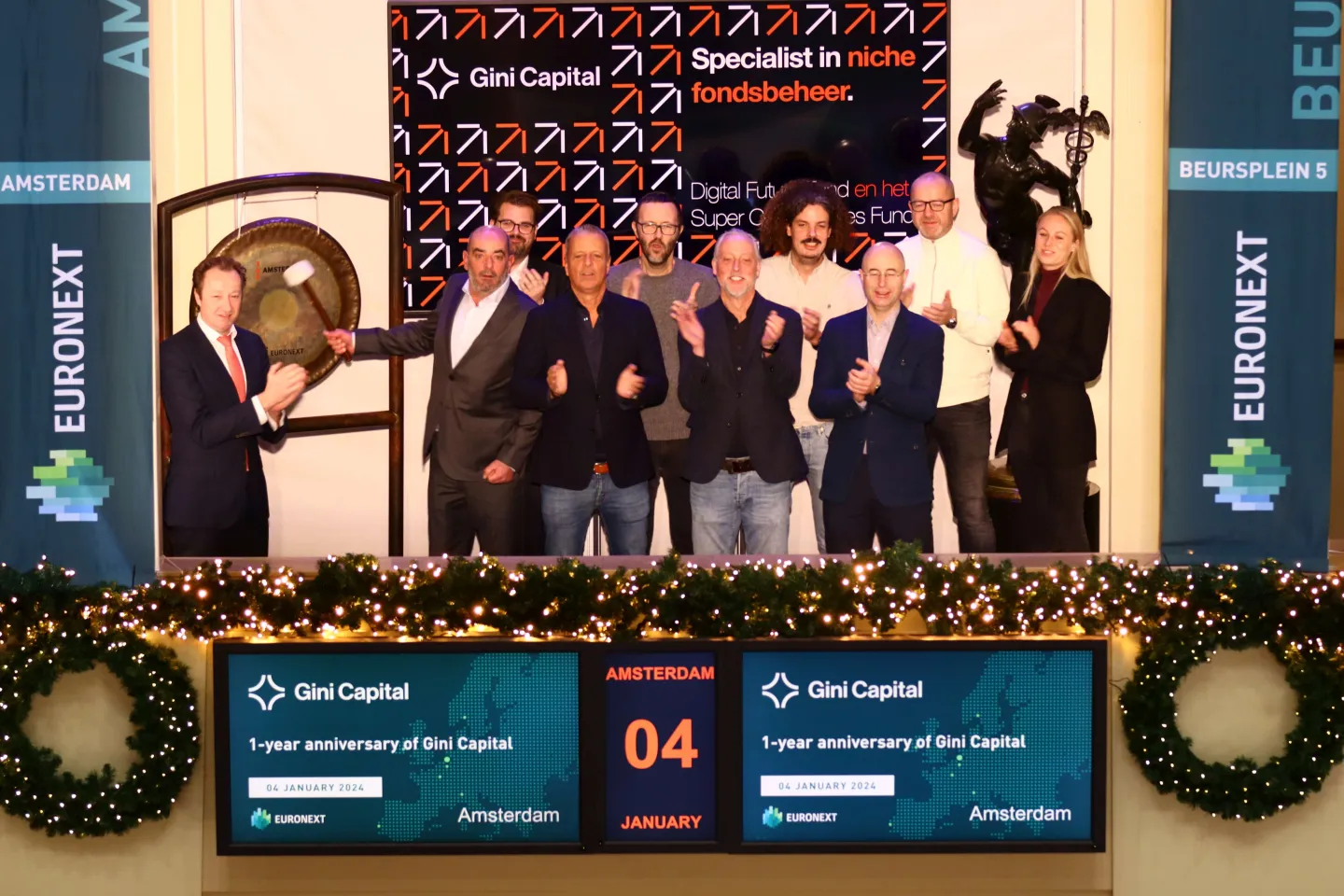 Gini Capital - Euronext Amsterdam