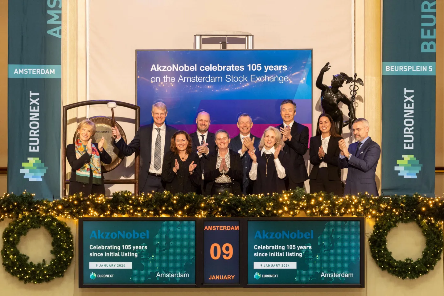 AkzoNobel - Euronext Amsterdam