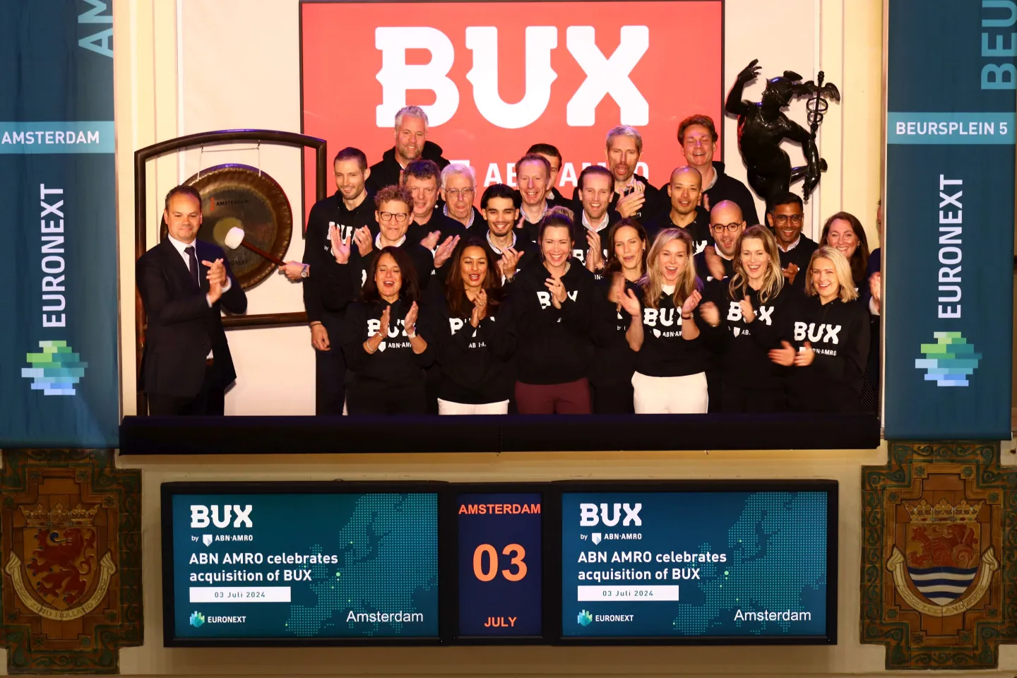 BUX - ABN AMRO - Euronext Amsterdam