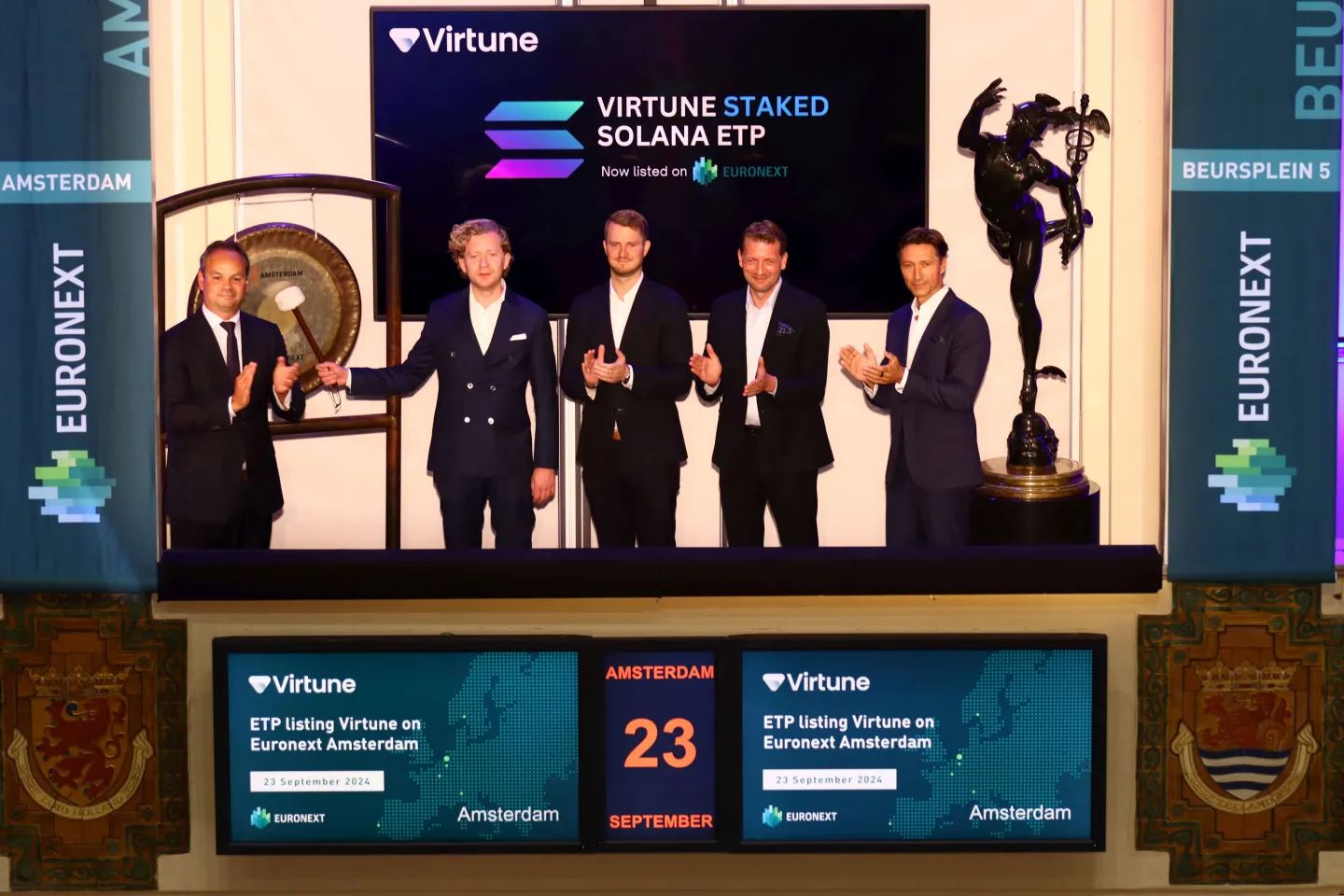 ETP listing Virtune on Euronext Amsterdam