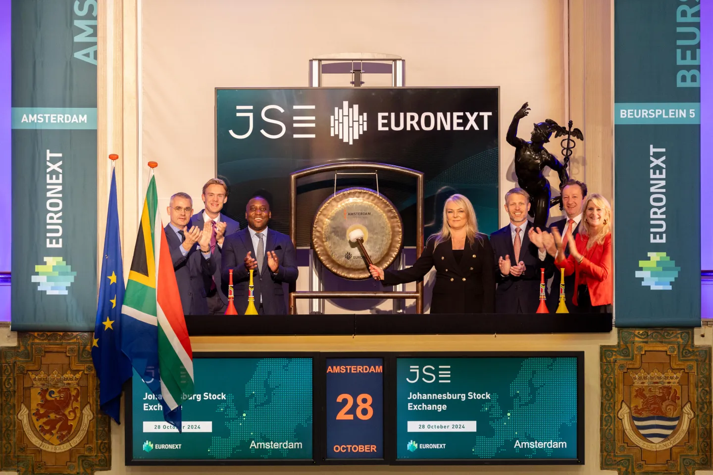 Johannesburg Stock Exchange - Euronext Amsterdam