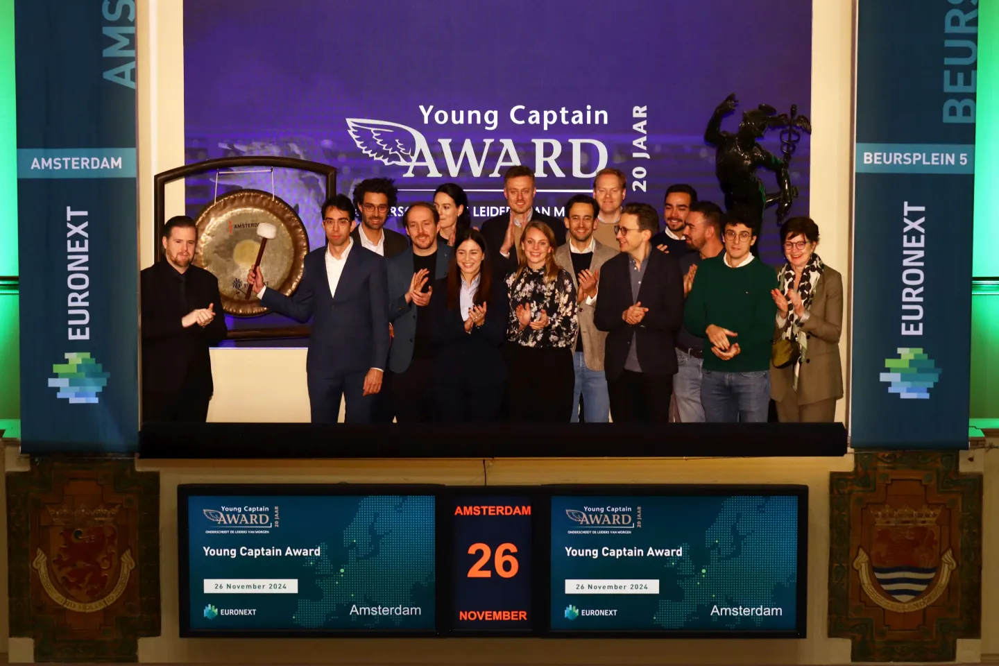 Young Captain Award 2024 - Euronext Amsterdam