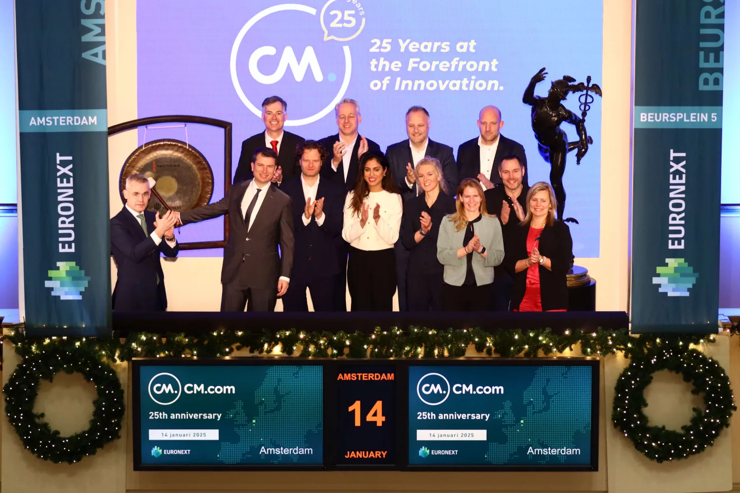 CM.com - Euronext Amsterdam