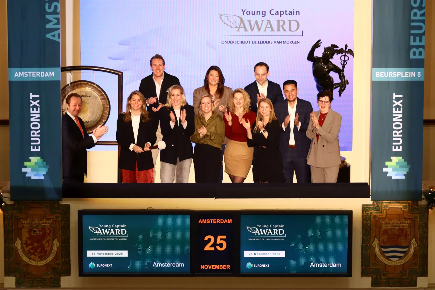 Young Captain Award winner announcement