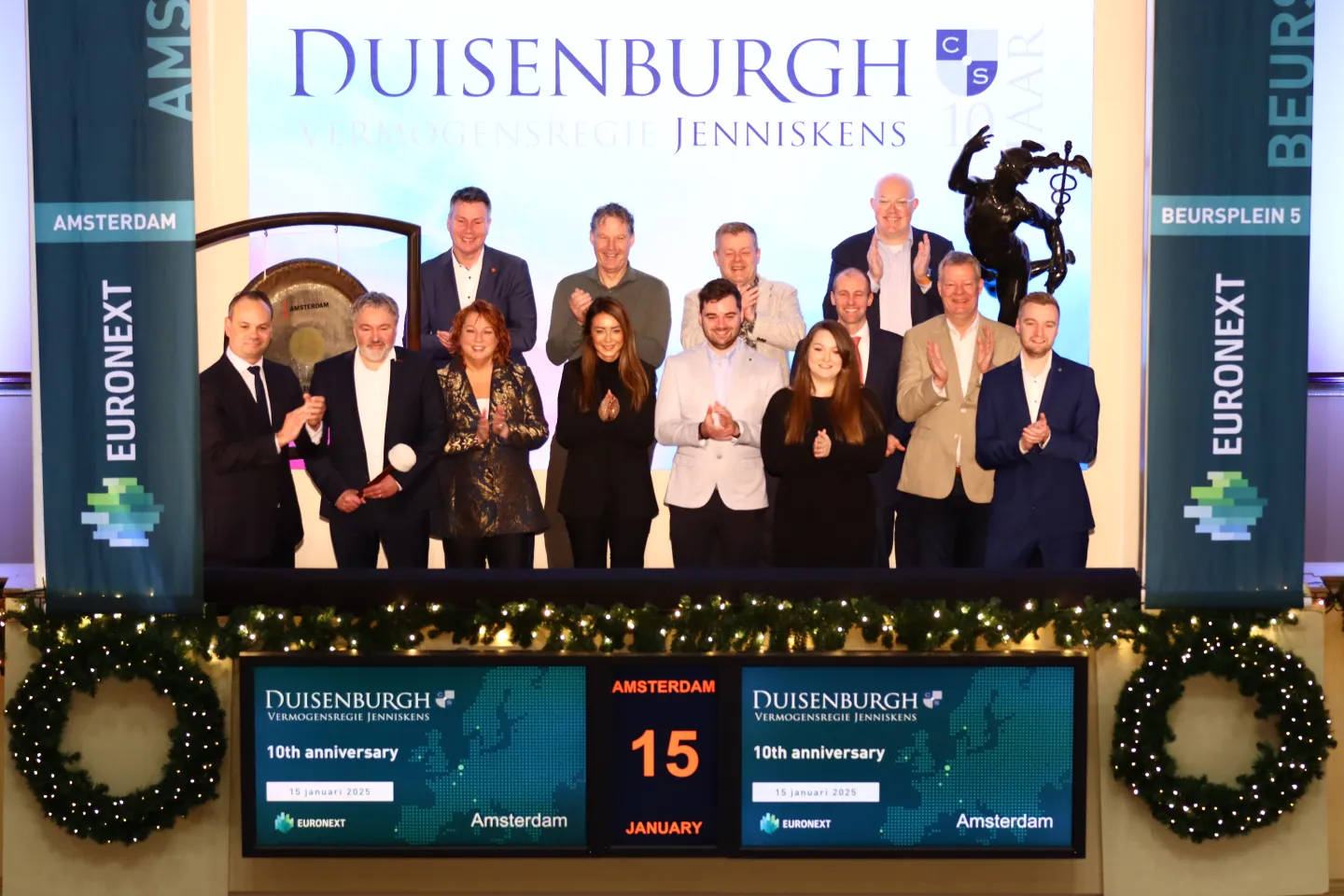 Duisenburgh Vermogensregie Jenniskens - Euronext Amsterdam