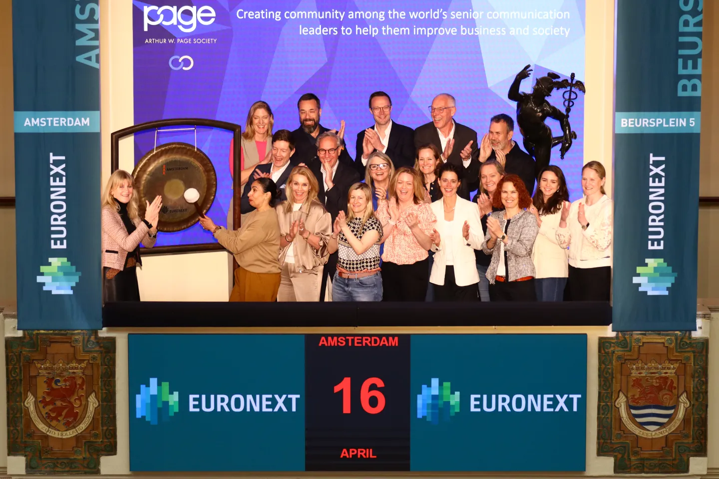 Page Regional Networking Event at Euronext Amsterdam