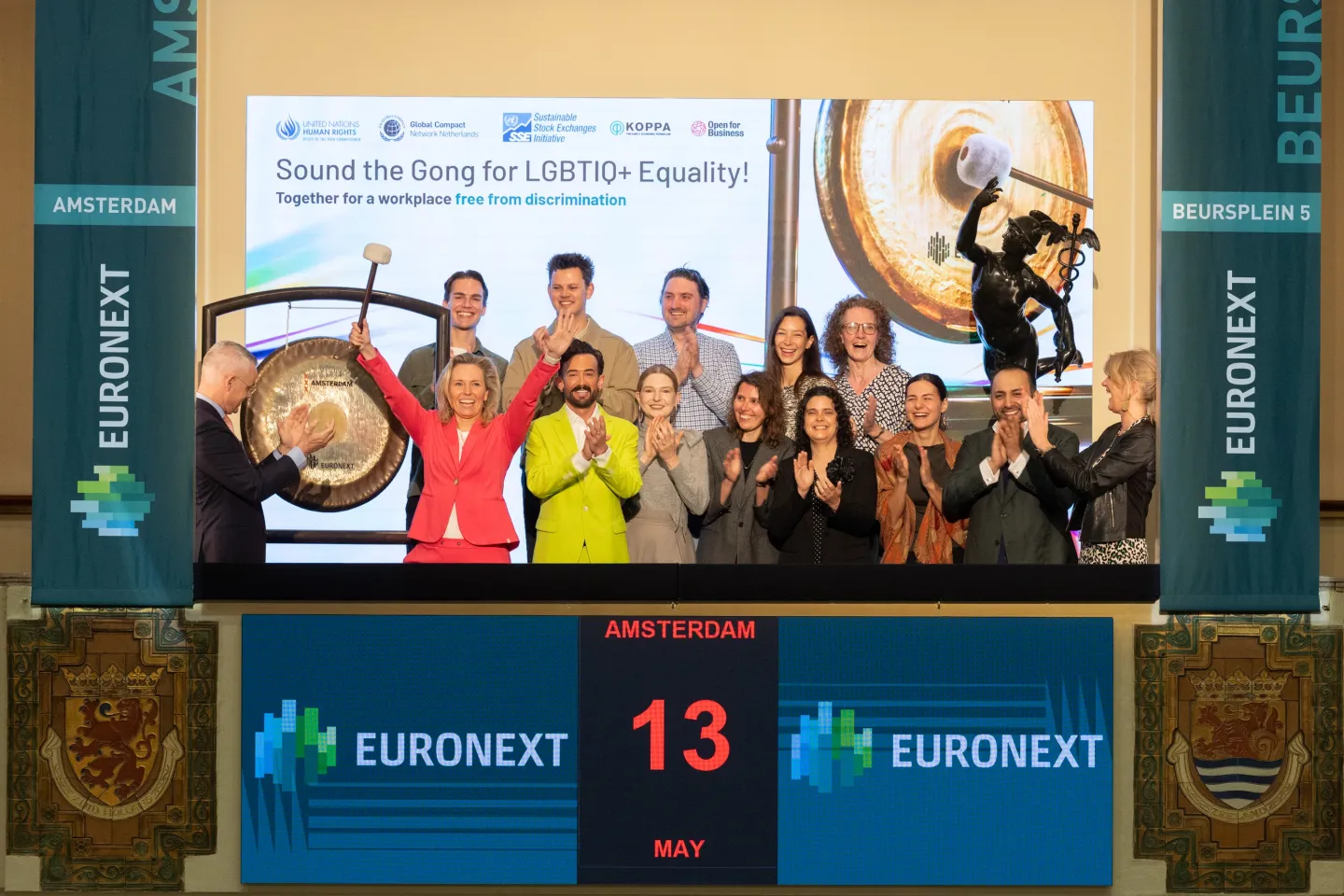 Euronext Rings the Bell for LGBTIQ+ Equality