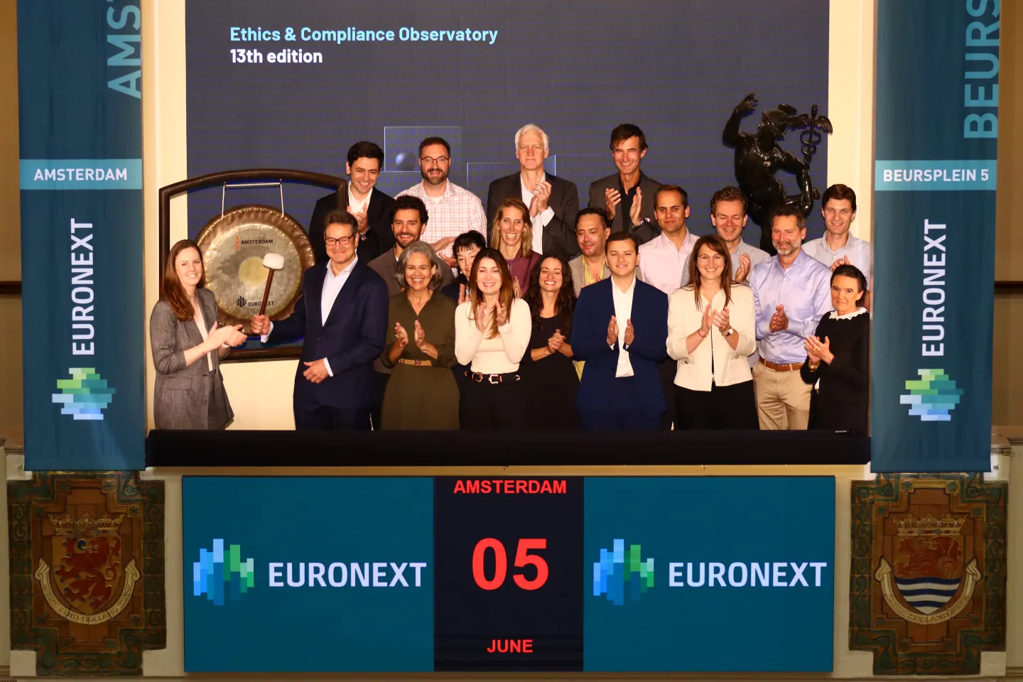 Euronext Corporate Solutions celebrates the 13th edition of the Ethics & Compliance Observatory