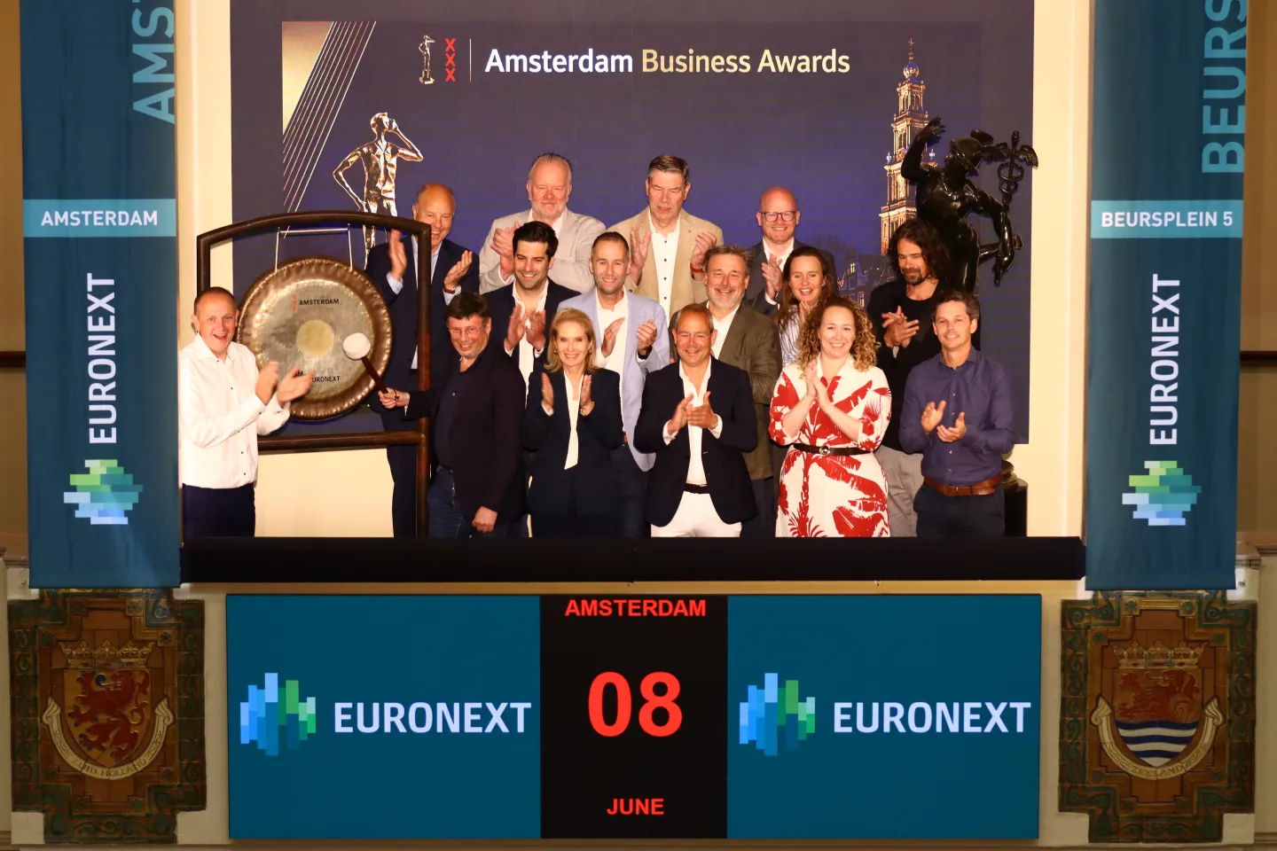 Amsterdam Business Awards ceremony
