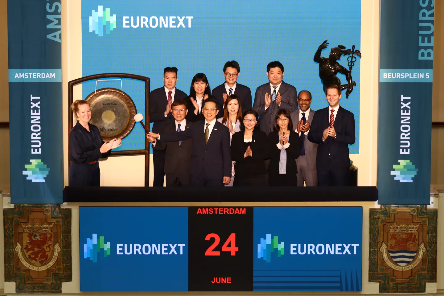 Euronext Corporate Solutions welcomes delegation from Taiwan