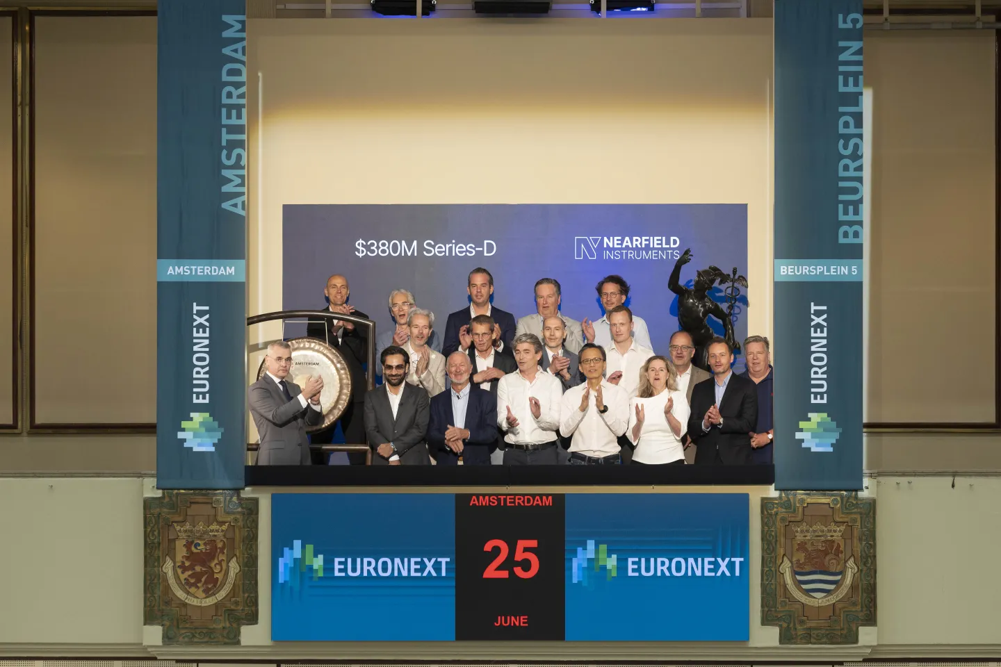 Euronext congratulates Nearfield on its new unicorn status