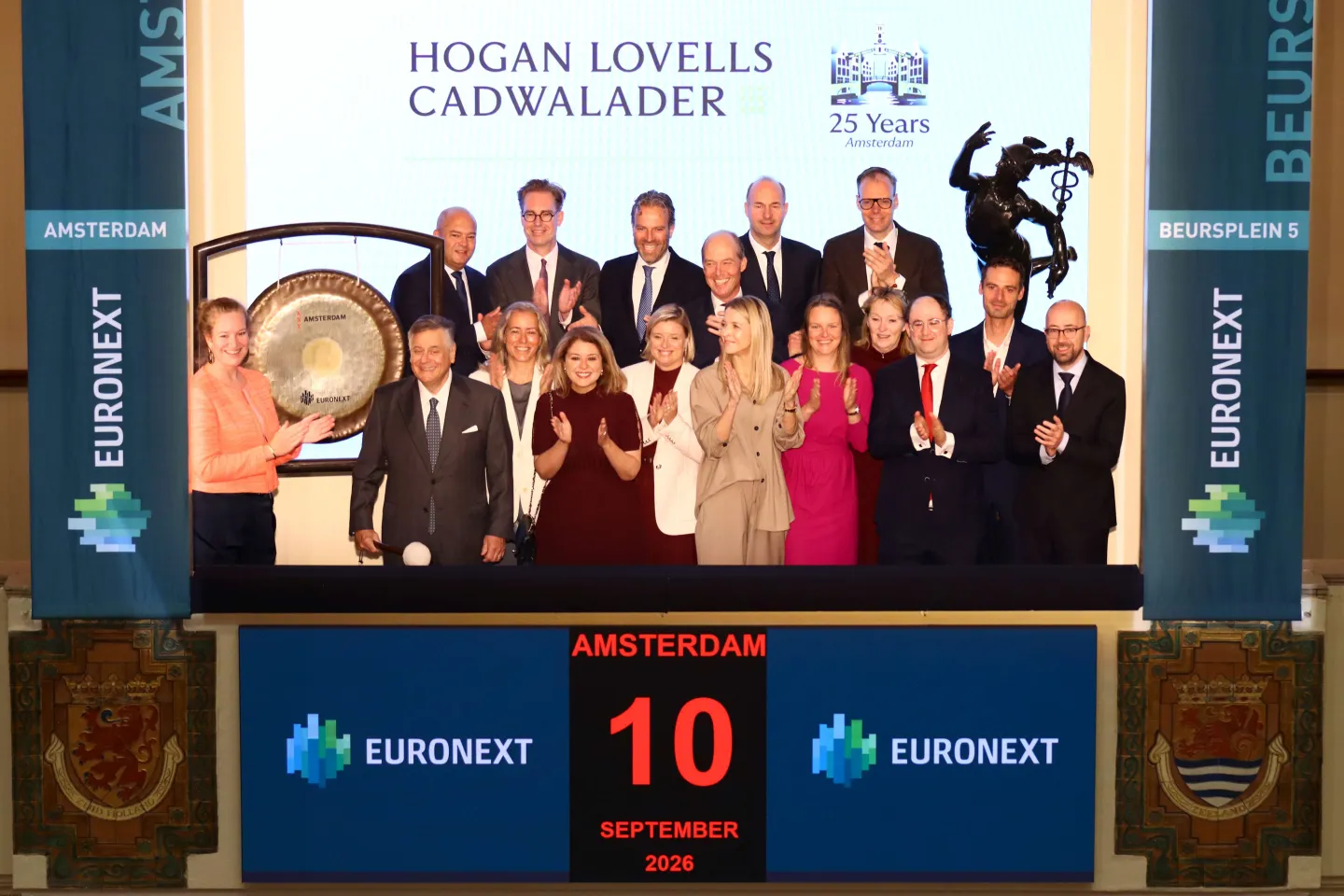 Hogan Lovells Cadwalader celebrates 25 years in Amsterdam