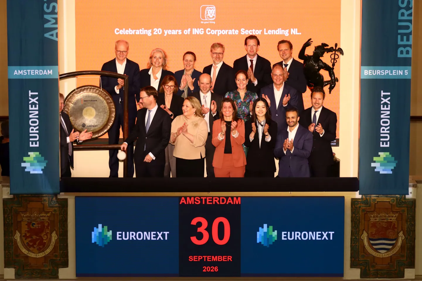 ING Corporate Sector Lending NL, 20th Anniversary