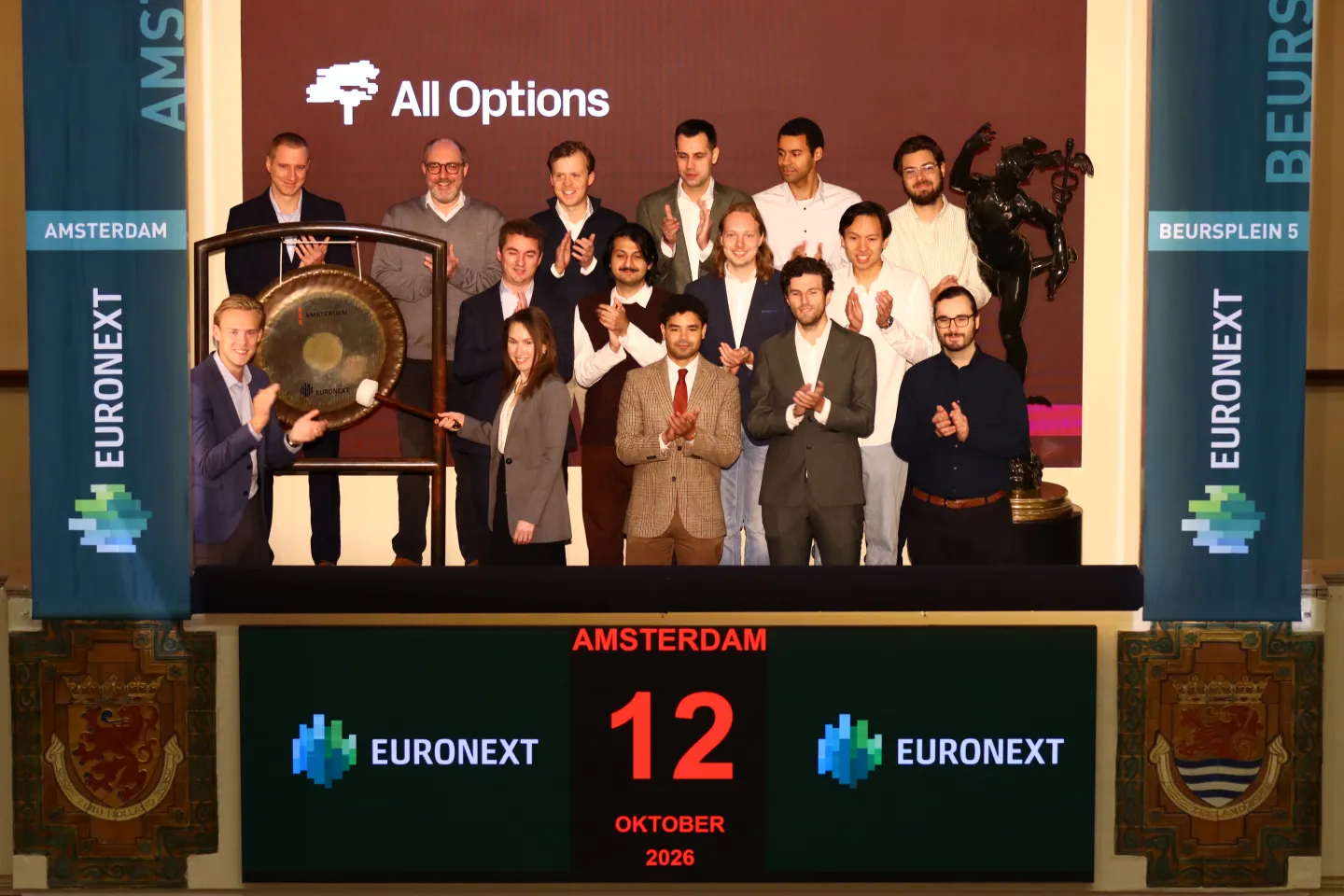 All Options expands as options liquidity provider on Euronext