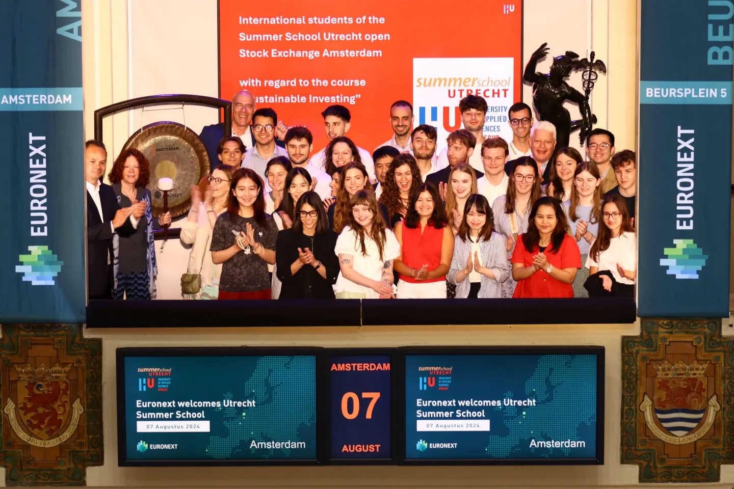 Euronext welcomes Utrecht Summer School