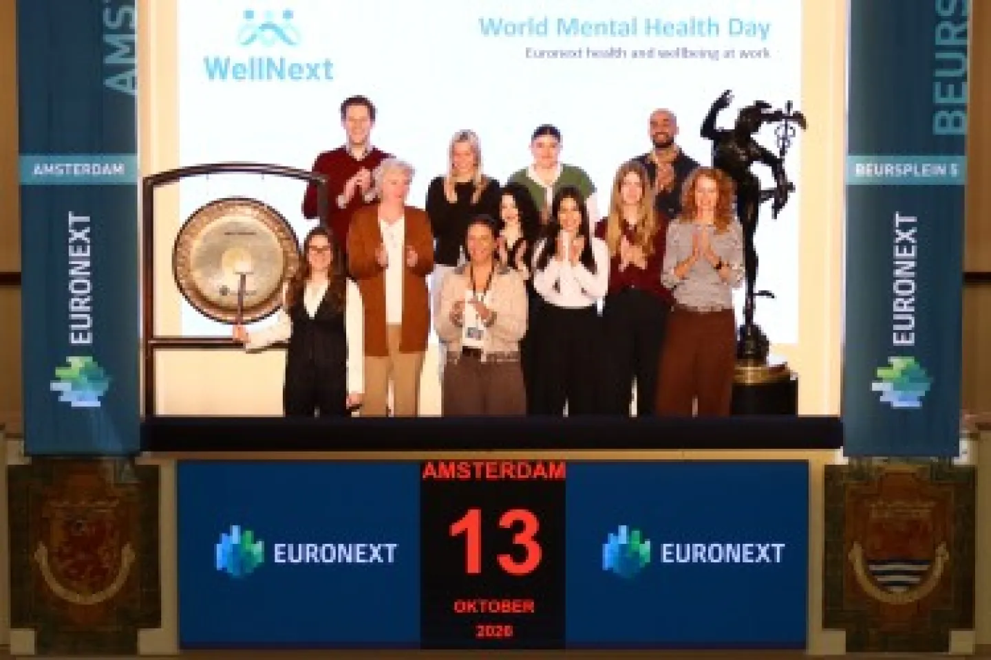  Euronext marks World Mental Health Day
