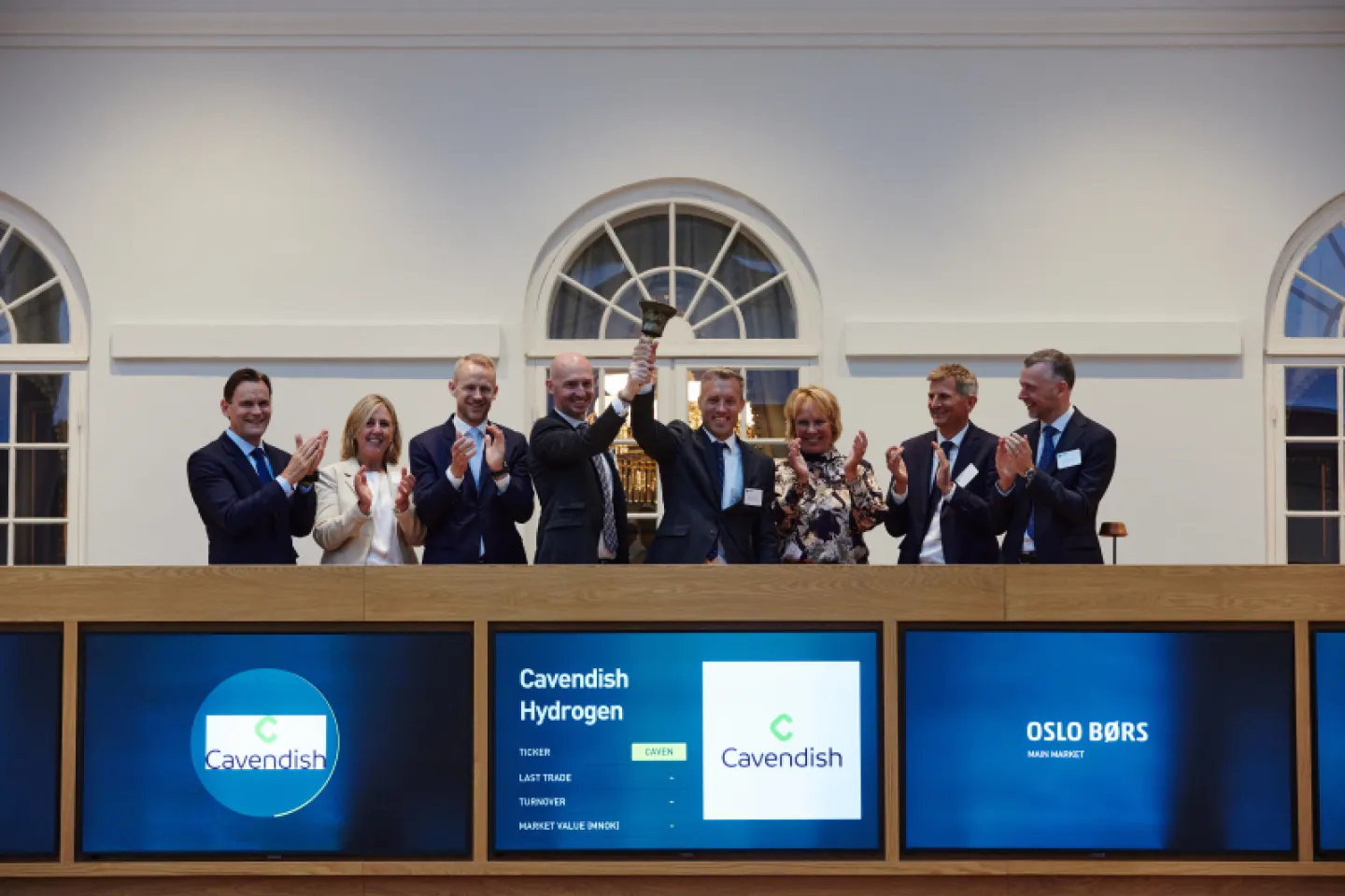 Cavendish Hydrogen lists on Euronext Oslo Børs