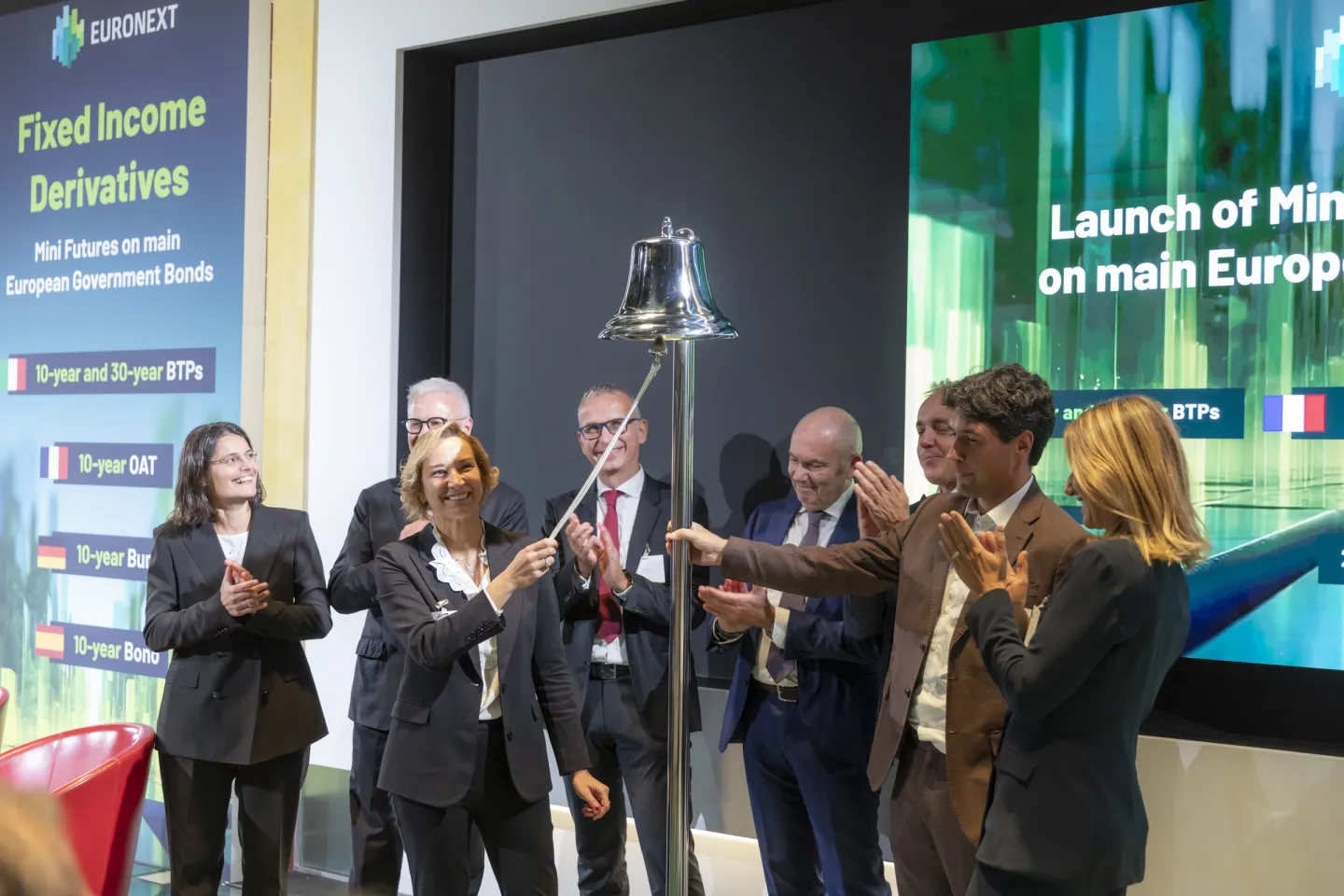 Bell ceremony at Borsa Italiana (24 Sept 2025) - Launch of Mini Bond Futures