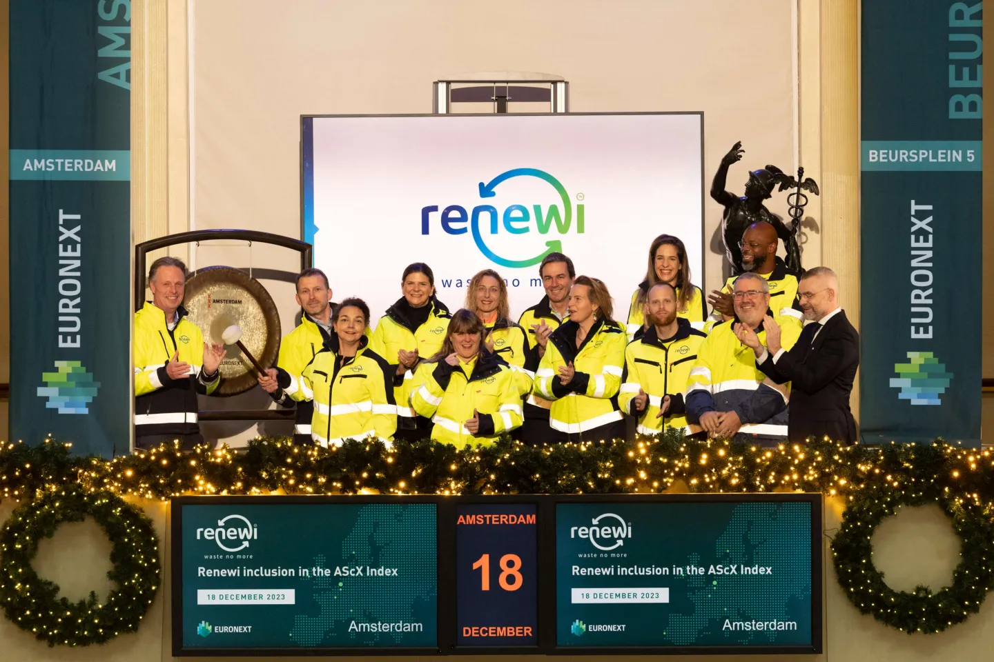 Renewi become part of AScX Index