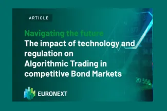 Navigating the future: The impact of technology and regulation on algorithmic trading in competitive bond markets