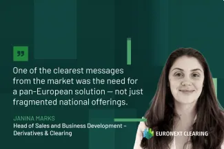 Janina Marks - Euronext Clearing