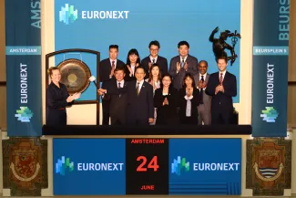 Euronext Corporate Solutions welcomes delegation from Taiwan