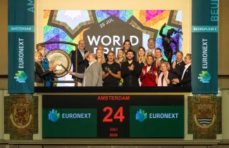 Stichting Pride Amsterdam sounds the Gong to kick off World Pride 2026