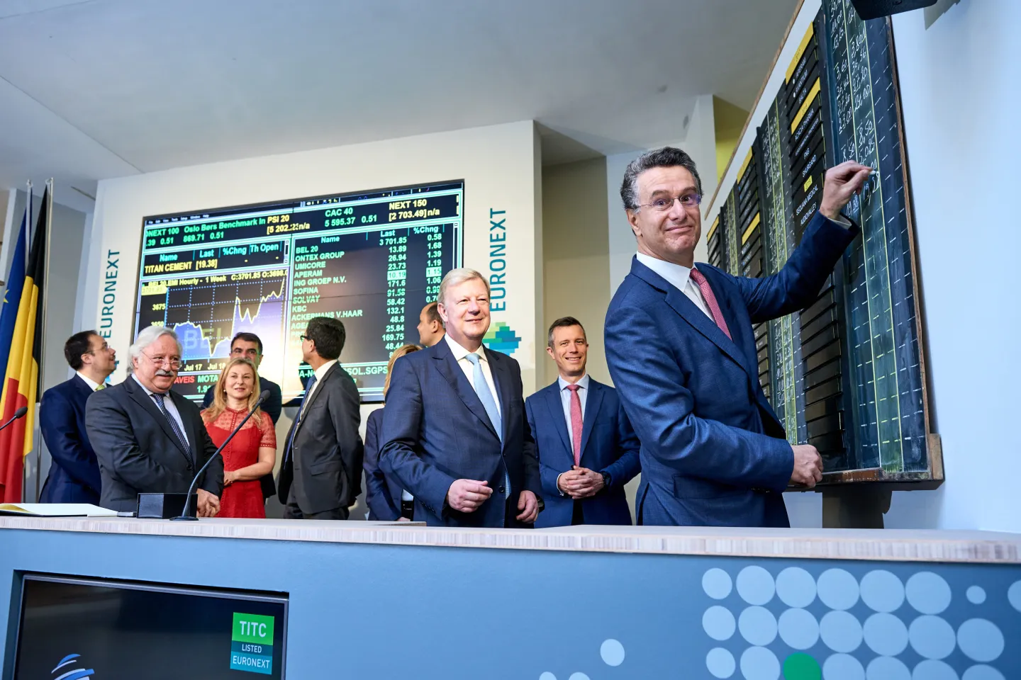 Titan Cement International lists on Euronext Brussels and Euronext Paris